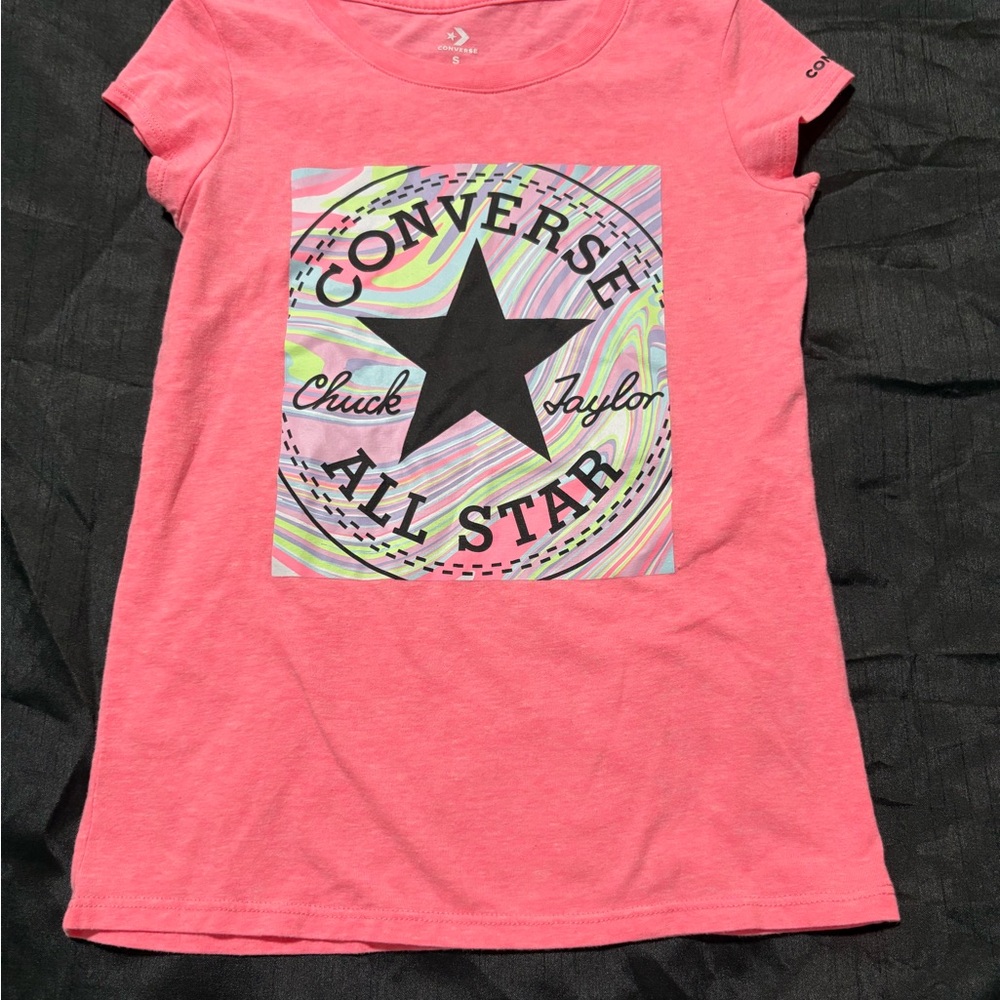 Converse Kids Pink All Star Tee